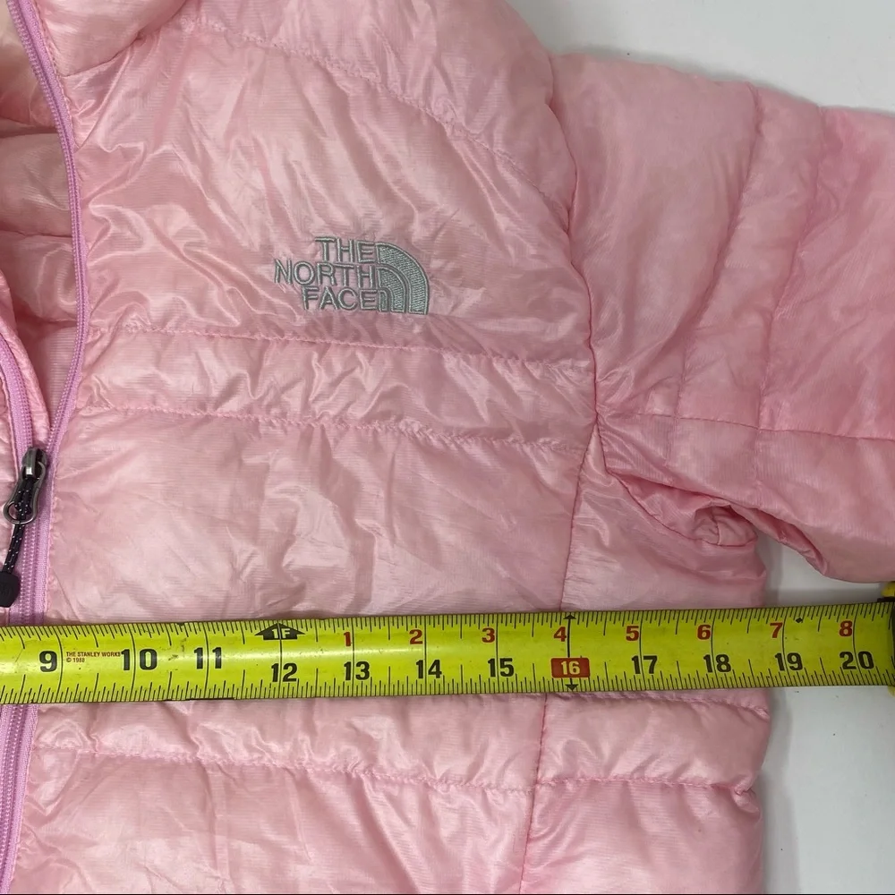 The North Face Pink Down Jacket Medium - Picture 8 of 10